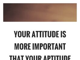 Aptitude or Attitude? Which of the two is more important?