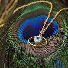Beware of the evil eye necklace. Or buy for fun
