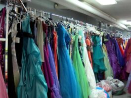 Local woman gets donated space for her prom dresses