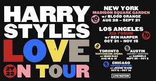 HARRY STYLES ANNOUNCES TEN ADDITIONAL SHOWS FOR LOVE ON TOUR 2022