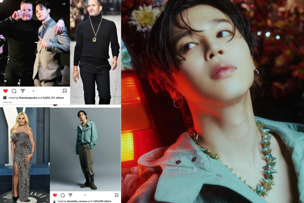 #Jimin gets recognition from legendary fashion designers including Donatella Versace and Marc Jacobs, carving his place in the fashion world